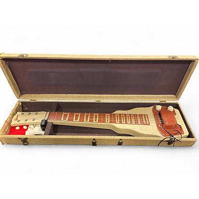 Vintage 1950s Gibson Lap Steel Guitar and GA-9 Tube Amplifier Tan Lap Steel