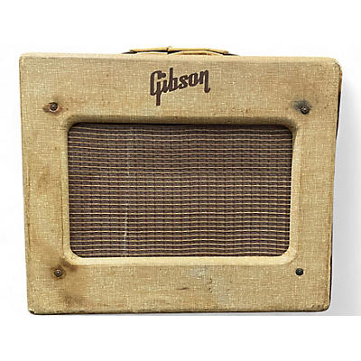 Vintage 1950s Gibson Les Paul Jr Tube Guitar Combo Amp