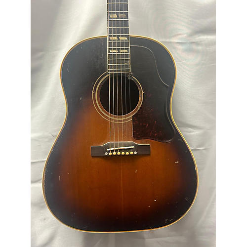 Gibson Vintage 1950s Gibson Southern Jumbo Sunburst Acoustic Electric Guitar Sunburst