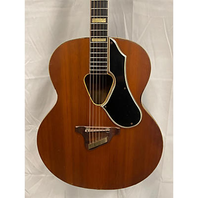 Gretsch Guitars Vintage 1950s Gretsch Guitars Synchromatic Sierra Sunburst Acoustic Guitar