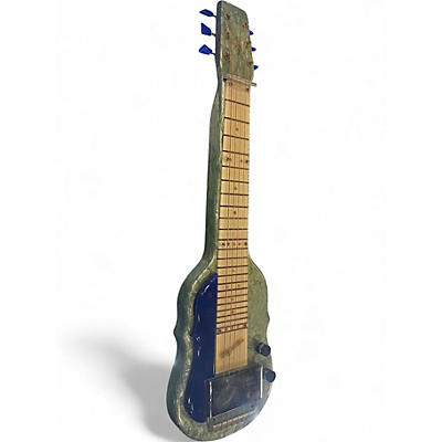 Vintage 1950s Magnatone VARSITY LAP STEEL PEARL BLUE Lap Steel