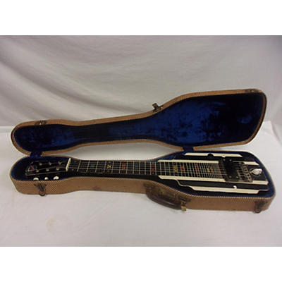 National Vintage 1950s National New Yorker Black Lap Steel