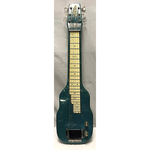 Vintage 1950s Noble MAGNATONE LAP STEEL & AMP SET BLUE PEARL Lap Steel