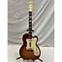 Vintage Silvertone Vintage 1950s Silvertone Thin Twin Sunburst Hollow Body Electric Guitar Sunburst