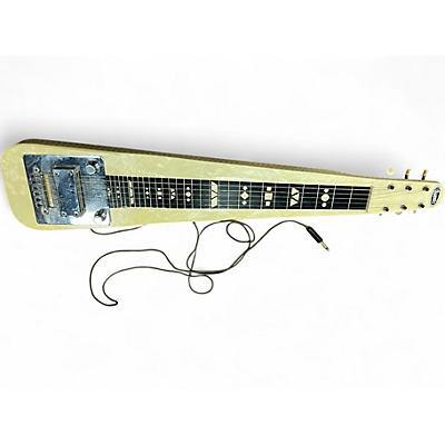 Vintage 1950s Supro COMET Pearl White Lap Steel