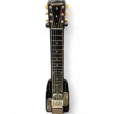 Vintage 1950s Teisco Model L Black Lap Steel