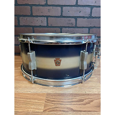 WFL Vintage 1950s WFL 6.5X14 Snare Drum Blue And Silver