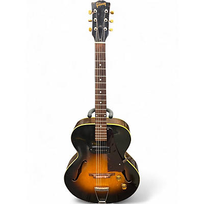 Vintage 1952 Gibson ES125T 2 Tone Sunburst Hollow Body Electric Guitar