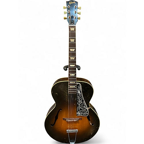 Vintage 1952 Gibson L-50 Sunburst Acoustic Guitar Sunburst