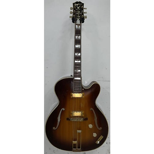 Epiphone Vintage 1953 Epiphone Zephyr Deluxe Sunburst Hollow Body Electric Guitar Sunburst