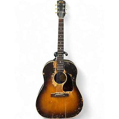 Vintage 1954 Gibson J-45 Sunburst Acoustic Guitar