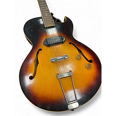 Vintage 1955 Gibson ES225 Vintage Sunburst Hollow Body Electric Guitar