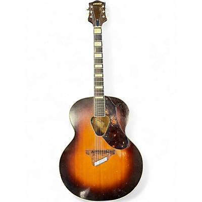 Vintage 1955 Gretsch Guitars TOWN AND COUNTRY 6021 2 Tone Sunburst Acoustic Guitar