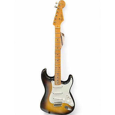 Vintage 1956 Fender Stratocaster Sunburst Solid Body Electric Guitar