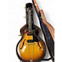 Vintage 1956 Gibson ES-225TD Sunburst Hollow Body Electric Guitar Sunburst