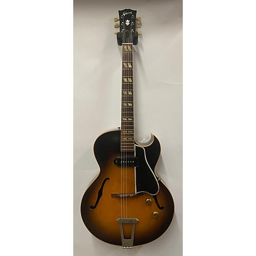 Gibson Vintage 1956 Gibson ES175 Vintage Sunburst Hollow Body Electric Guitar Vintage Sunburst