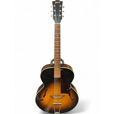 Vintage 1956 Gibson L48 Tobacco Sunburst Acoustic Guitar