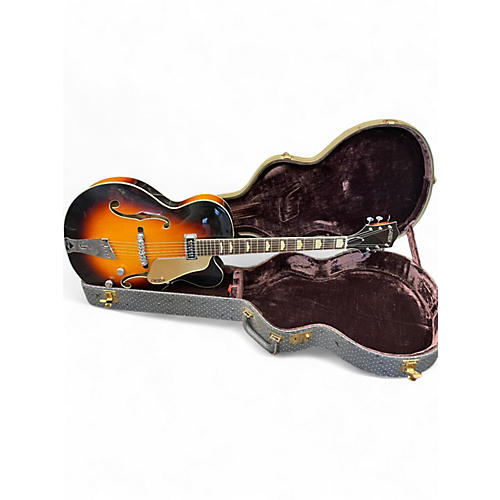 Vintage 1956 Gretsch Guitars 6190 Streamliner 2 Color Sunburst Hollow Body Electric Guitar 2 Color Sunburst