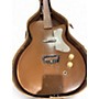 Vintage 1956 Silvertone 1304 U-1 Brown Solid Body Electric Guitar Brown