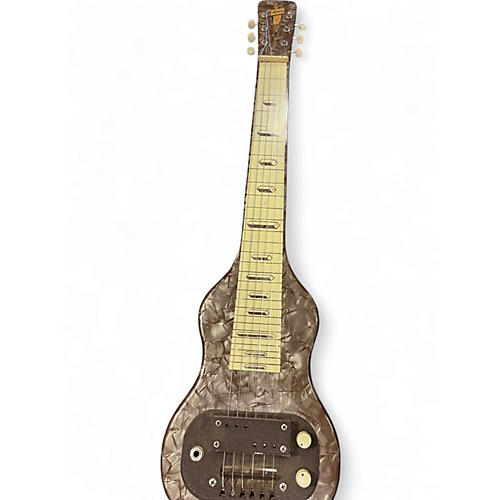Vintage 1956 Silvertone Pearloid Lap Steel Pearloid Lap Steel Pearloid