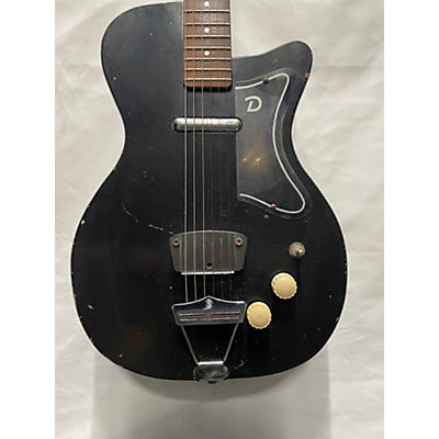 Danelectro Vintage 1957 Danelectro U1 Black Solid Body Electric Guitar