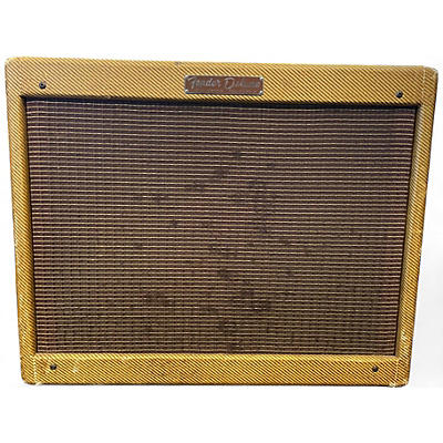 Vintage 1957 Fender Deluxe Tweed Tube Guitar Combo Amp