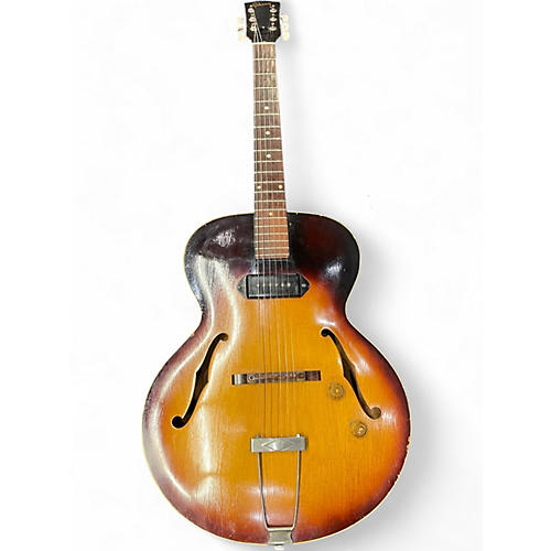 Vintage 1957 Gibson ES125 2 Color Sunburst Hollow Body Electric Guitar 2 Color Sunburst
