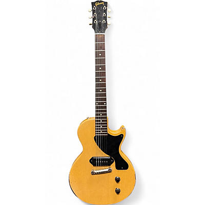 Vintage 1957 Gibson Les Paul Junior TV Yellow Solid Body Electric Guitar
