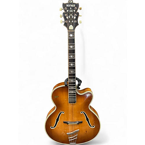 Vintage 1957 Hofner commitee Natural Acoustic Guitar Natural
