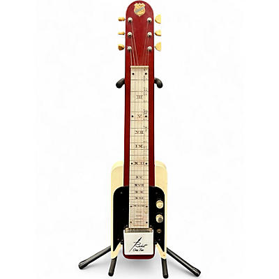 Vintage 1957 National ROCKET ONE TEN RED Lap Steel