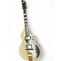 Vintage 1957 Supro Dual Tone White Solid Body Electric Guitar White