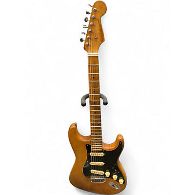 Vintage 1958 Fender Stratocaster (refin) stripped and refinished to natural Solid Body Electric Guitar