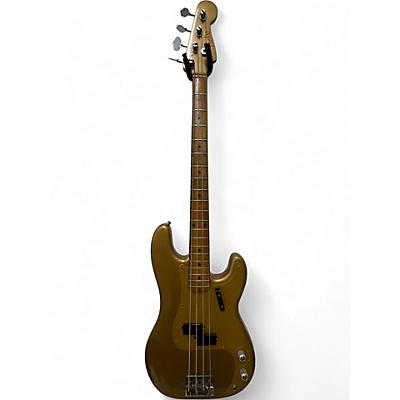 Vintage 1958 Fender precision bass gold refin Electric Bass Guitar