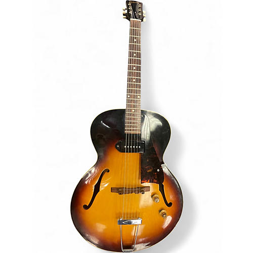 Vintage 1958 Gibson ES125 2 Color Sunburst Hollow Body Electric Guitar 2 Color Sunburst