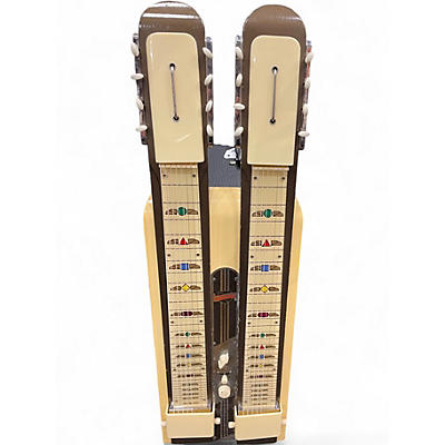 Vintage 1958 National GRAND CONSOLE MODEL 1050 DOUBLE EIGHT WHITE Lap Steel