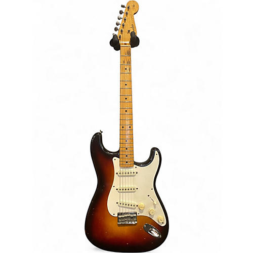 Vintage 1959 Fender Stratocaster 3 Tone Sunburst Solid Body Electric Guitar 3 Tone Sunburst