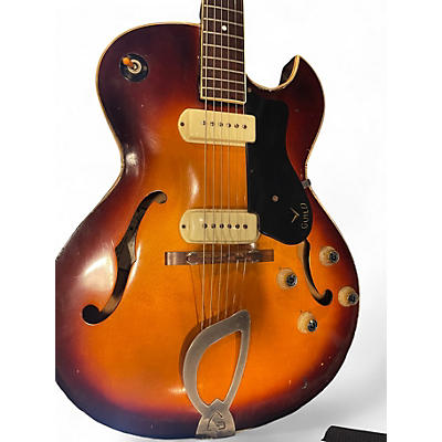 Vintage 1959 Guild  Guild Starfire III 2 Color Sunburst Acoustic Guitar