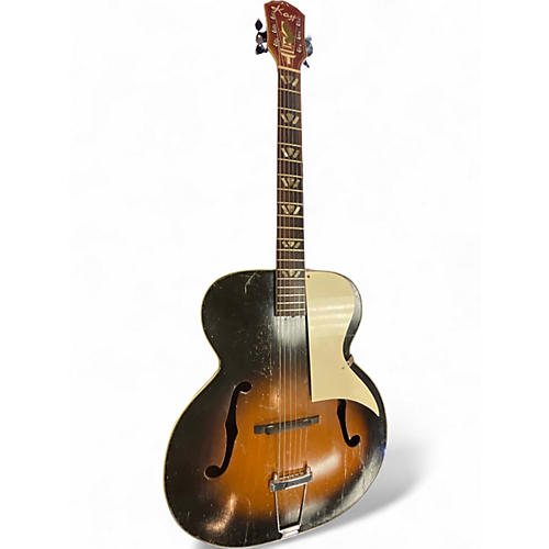 Vintage 1959 Kay K40 Aristocrat 2 Color Sunburst Acoustic Guitar 2 Color Sunburst