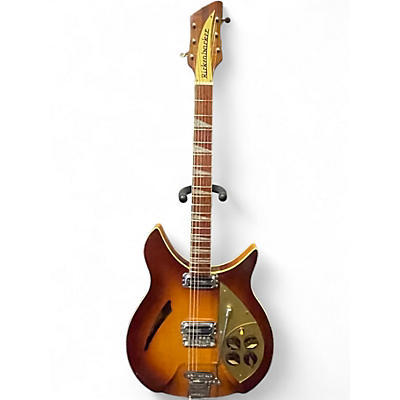 Vintage 1959 Rickenbacker 365 CAPRI MONO 2 Color Sunburst Hollow Body Electric Guitar