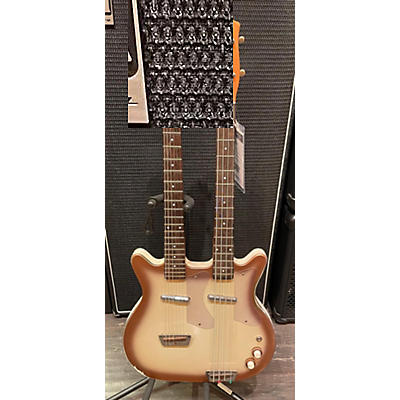 Danelectro Vintage 1960 Danelectro 3923 DODUBLENECK Sunburst Solid Body Electric Guitar