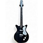 Vintage 1960 Danelectro DC2 Black Solid Body Electric Guitar Black