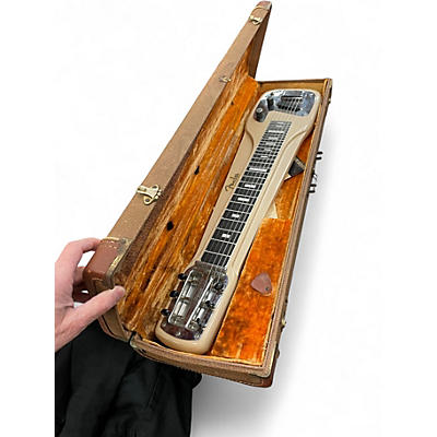 Vintage 1960 Fender fender champ lapsteel, WHITE Lap Steel