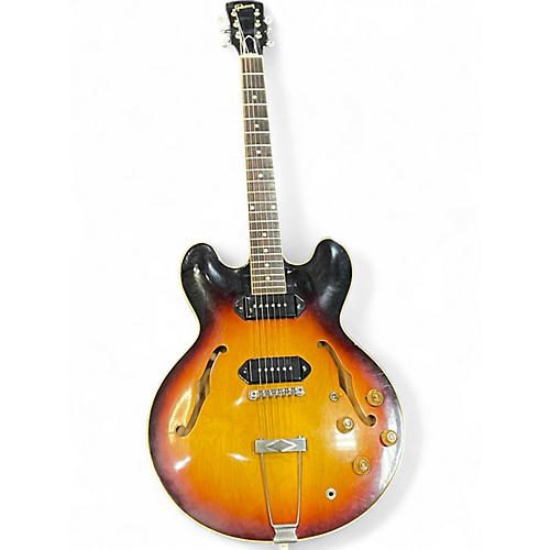 Vintage 1960 Gibson ES-330TD Sunburst Hollow Body Electric Guitar Sunburst