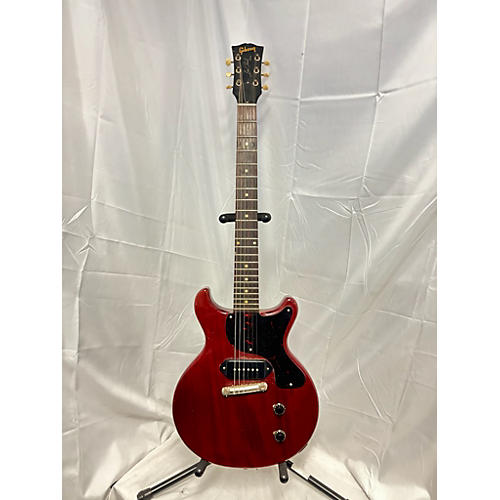 Gibson Vintage 1960 Gibson Les Paul Junior Cherry Solid Body Electric Guitar Cherry