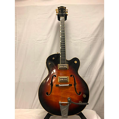 Gretsch Guitars Vintage 1960 Gretsch Guitars COUNTRY CLUB Sunburst Hollow Body Electric Guitar