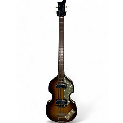 Hofner Vintage 1960 Hofner 500/1 Sunburst Electric Bass Guitar