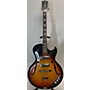 Vintage Kent Vintage 1960 Kent Hollowbody Eletric Sunburst Hollow Body Electric Guitar Sunburst