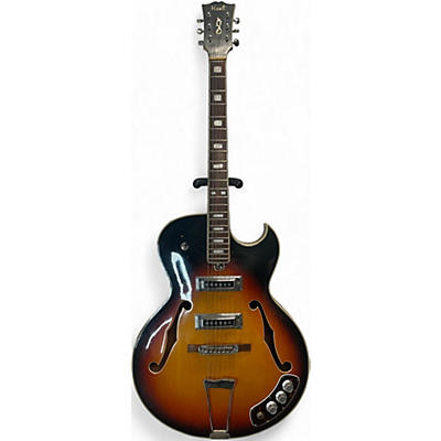 Vintage 1960 Kent hollowbody eletric Sunburst Hollow Body Electric Guitar
