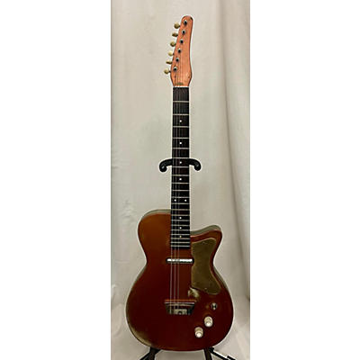 Silvertone Vintage 1960 Silvertone U1 Copper Vintage Orange Solid Body Electric Guitar