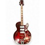 Vintage Silvertone Vintage 1960 Silvertone h1454 Burgundy Hollow Body Electric Guitar Burgundy